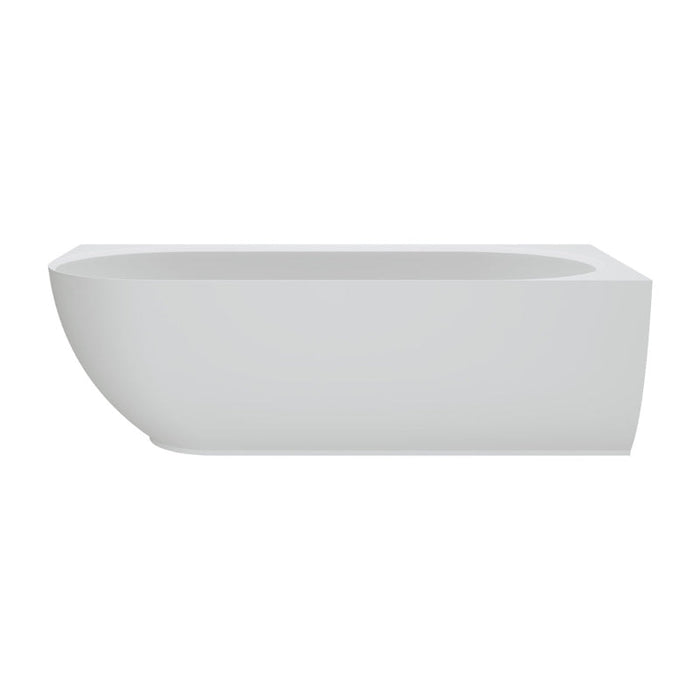 Fienza Matta Left-Hand Solid Surface Corner Bath 1700mm