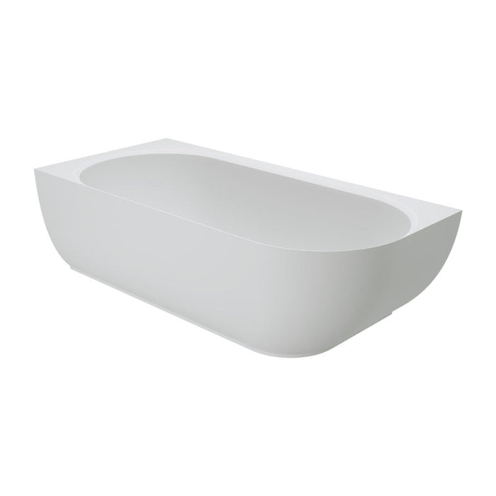 Fienza Matta Right-Hand Solid Surface Corner Bath 1700mm