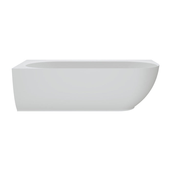 Fienza Matta Right-Hand Solid Surface Corner Bath 1700mm
