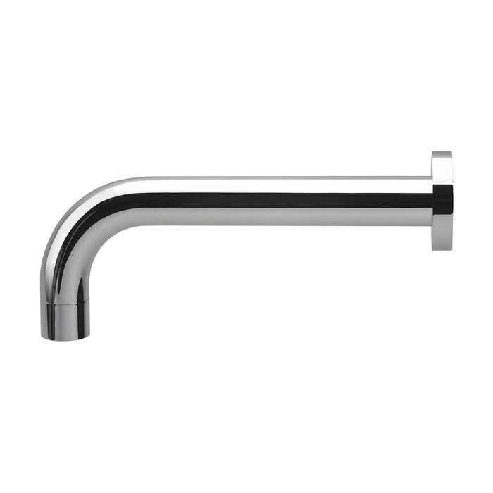 Phoenix Vivid Wall Basin Outlet 200mm Curved - Chrome