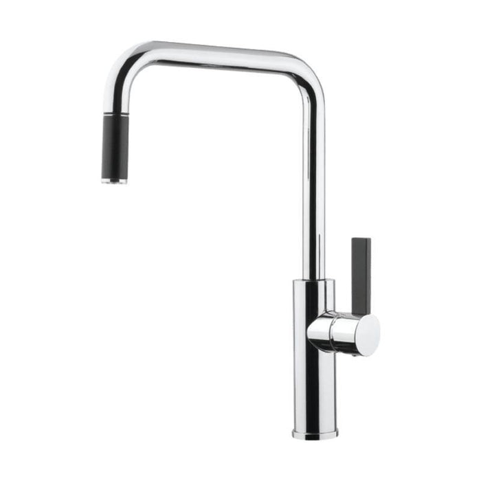 Abey Luz Kitchen Mixer With Pull-Out Chrome