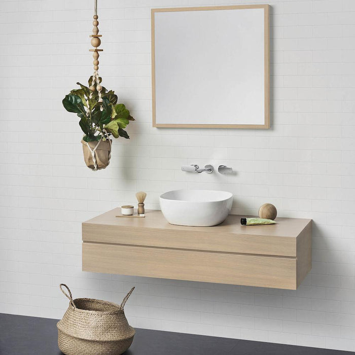 Caroma Artisan Above Counter Basin - Curved Square 400mm
