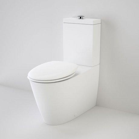 Caroma Care 800 Cleanflush Wall Faced Toilet Suite With Double Flap Seat