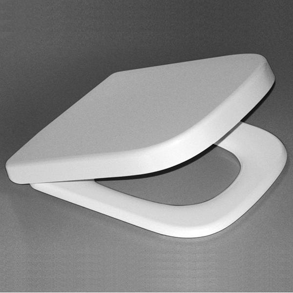 Caroma Cube Soft Close Toilet Seat - White WITH GERMGARD®
