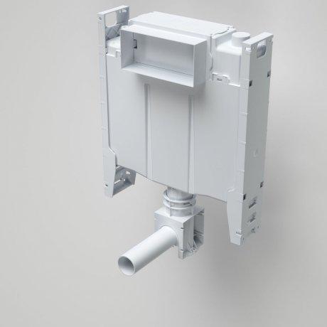 Caroma Invisi Series II Cistern With Adjustable Flush Pipe