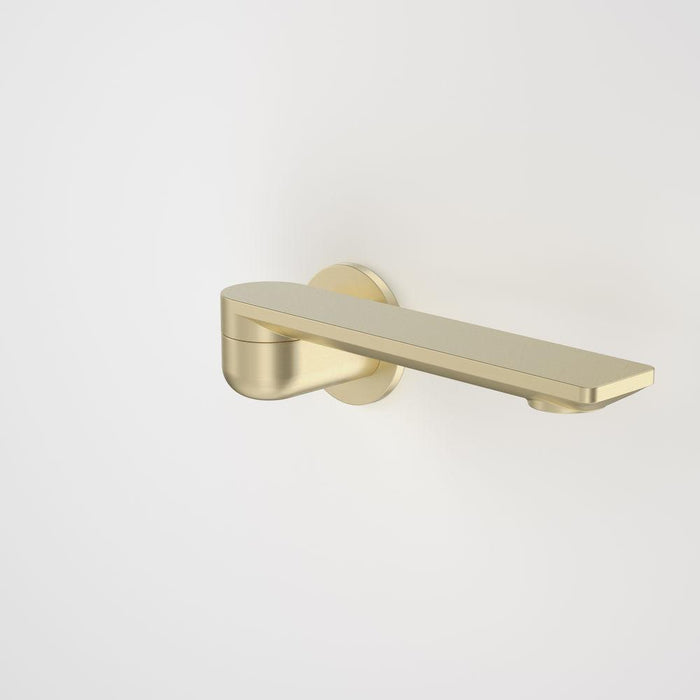 Caroma Urbane II 220mm Bath Swivel Outlet Round Plate - Brushed Brass