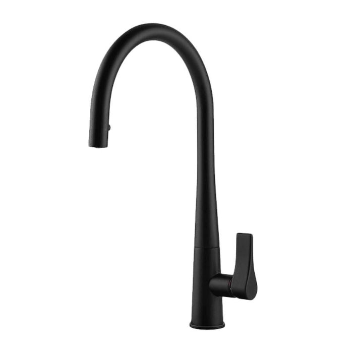 Gessi Emporio Concealed Pull Out Kitchen Mixer Black