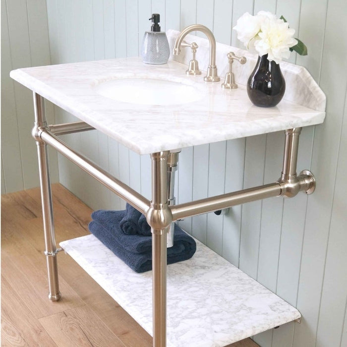 Turner Hastings Mayer 900mm Basin Stand with Marble Top