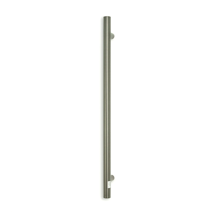 Radiant Vertical Single  Towel Rail 40 x 950mm - Gun Metal Grey