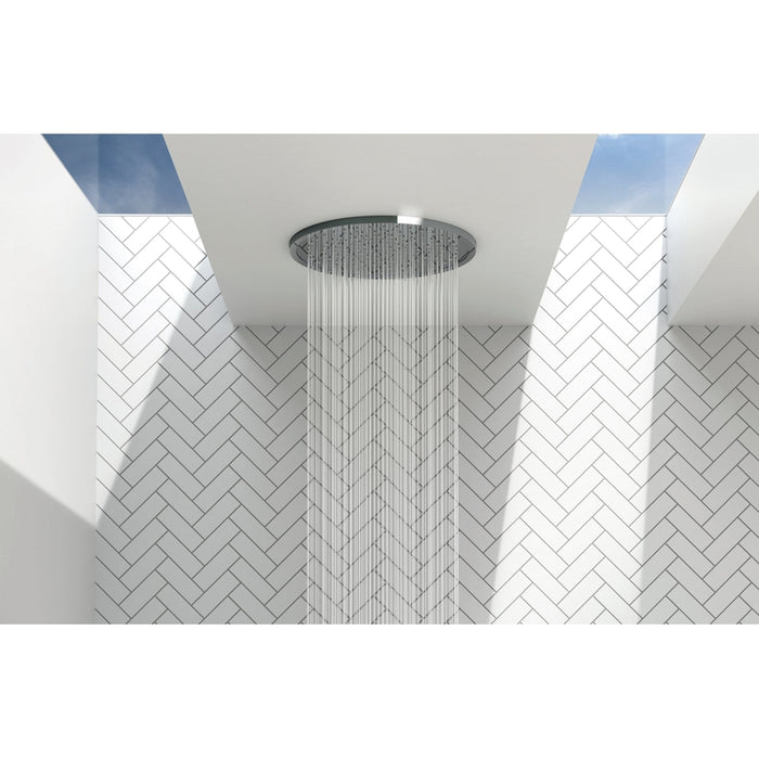 Phoenix Vivid Slimline Flush Mount Ceiling Shower 300mm Round - Chrome