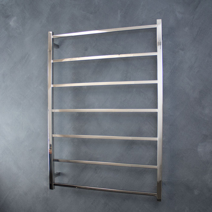 Radiant Non-Heated Square Ladder 800 x 1130mm - Mirror Polished